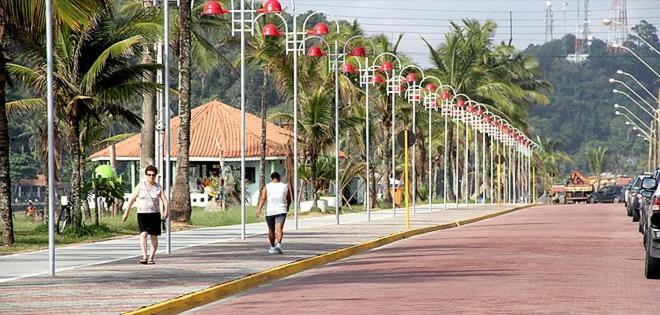Pousada Ramos Na Areia Hotel Itanhaem Bagian luar foto